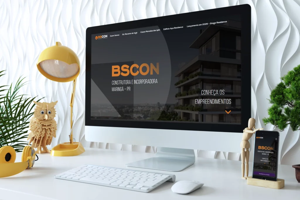 BSCON Construtora: Site Institucional